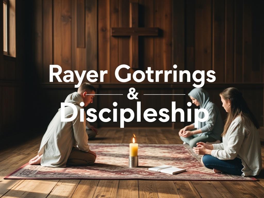 Prayer Gatherings and Discipleship Sessions